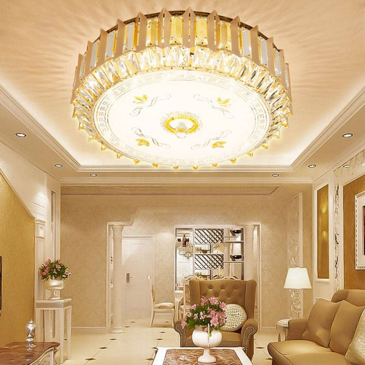 Đèn ốp trần pha lê OPLH131