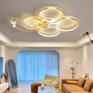 Quạt trần đèn trang trí hiện đại OTA7X6