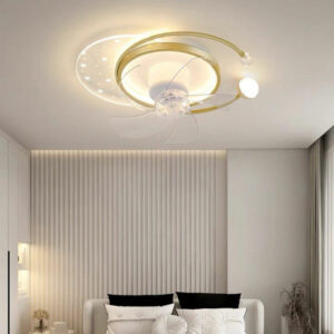 Quạt trần đèn trang trí hiện đại OTQ83104