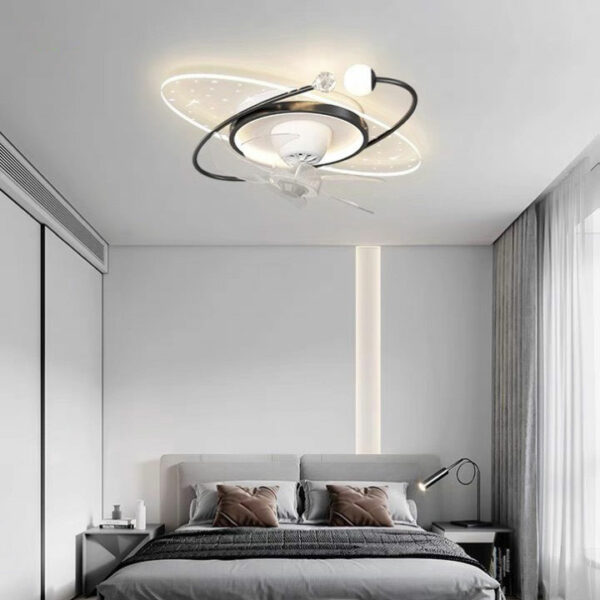 Quạt trần đèn trang trí hiện đại OTQ83105