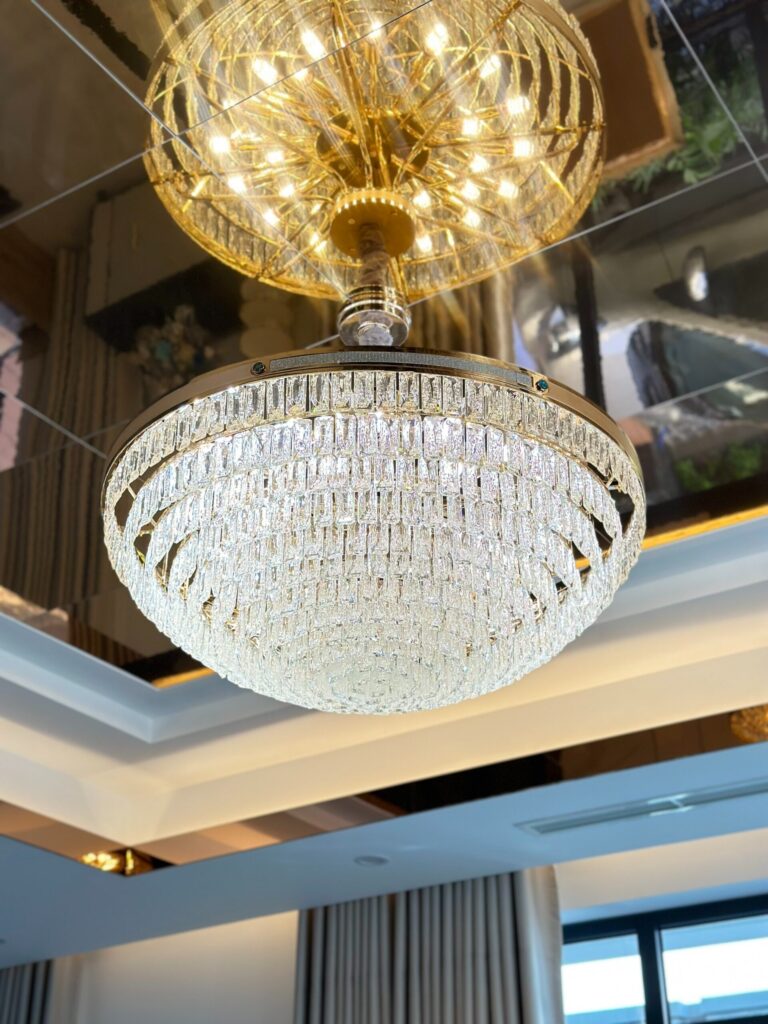 Đèn chùm pha lê cao cấp trang trí phòng khách TPL2231
