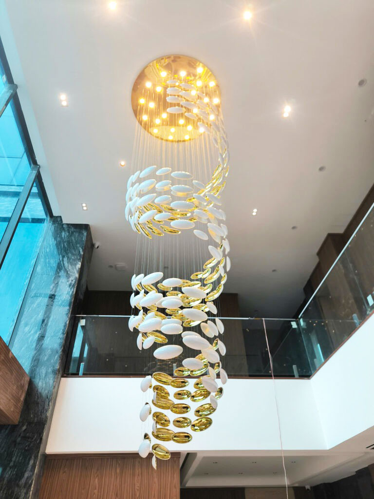 Dự Án Đèn Thông Tầng The Golden Egg - Villa Hưng Yên