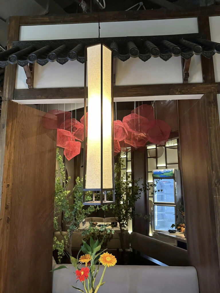 Dự Án Đèn Vải Thiết Kế Hiện Đại - Nhà hàng Sumo Yakiniku