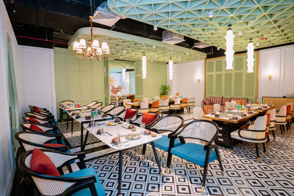 Dự Án Đèn Thả Thiết Kế - Chuỗi Nhà Hàng Giang Mỹ