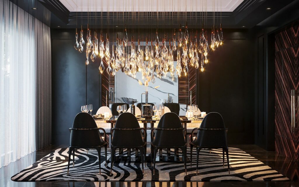 Bí quyết chọn đèn chùm bàn ăn vừa đẹp, vừa chuẩn phong thủy