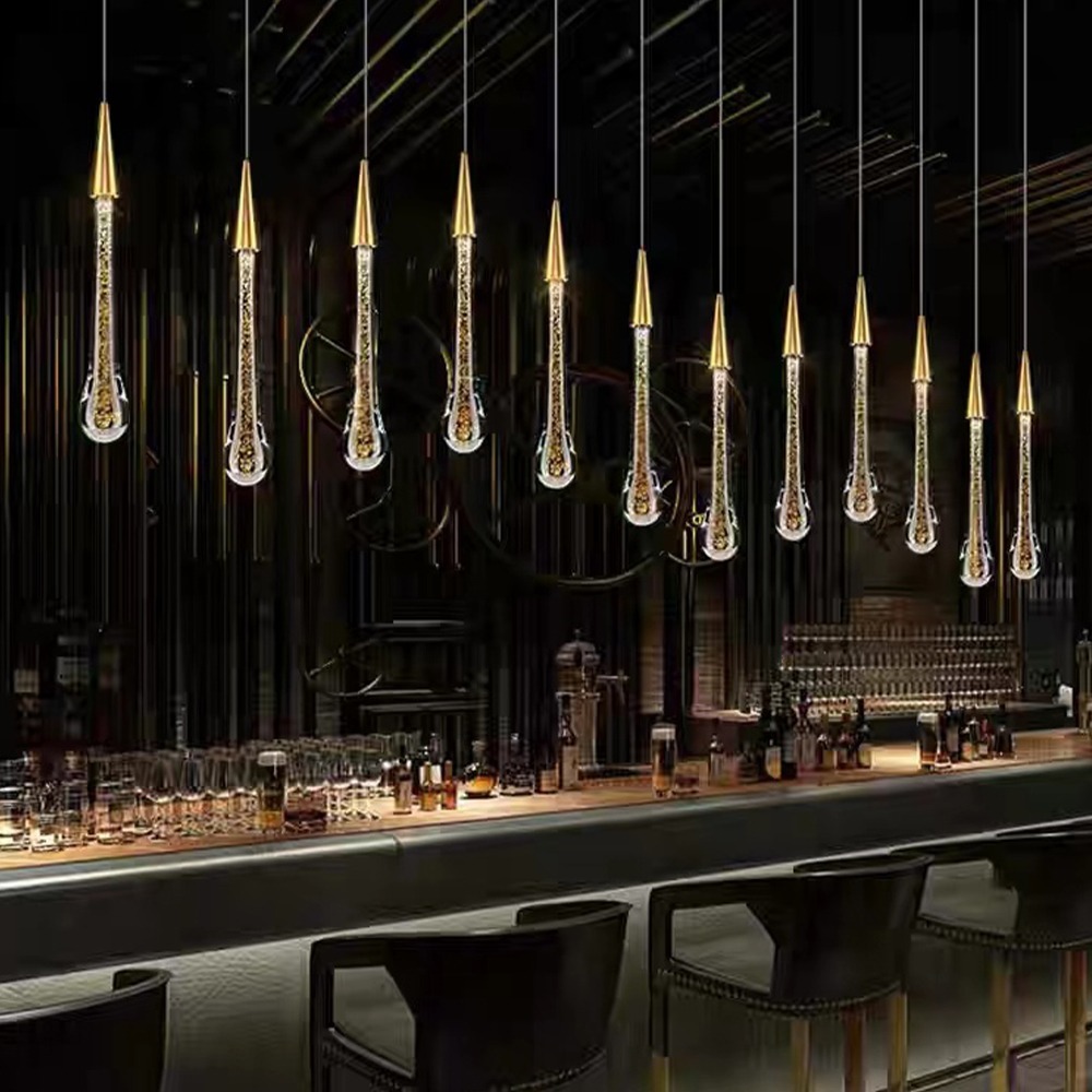 Chi phí đầu tư đèn chùm pha lê cho bar là bao nhiêu?