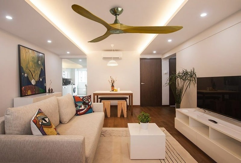 Có nên lắp quạt trần cho căn hộ chung cư?