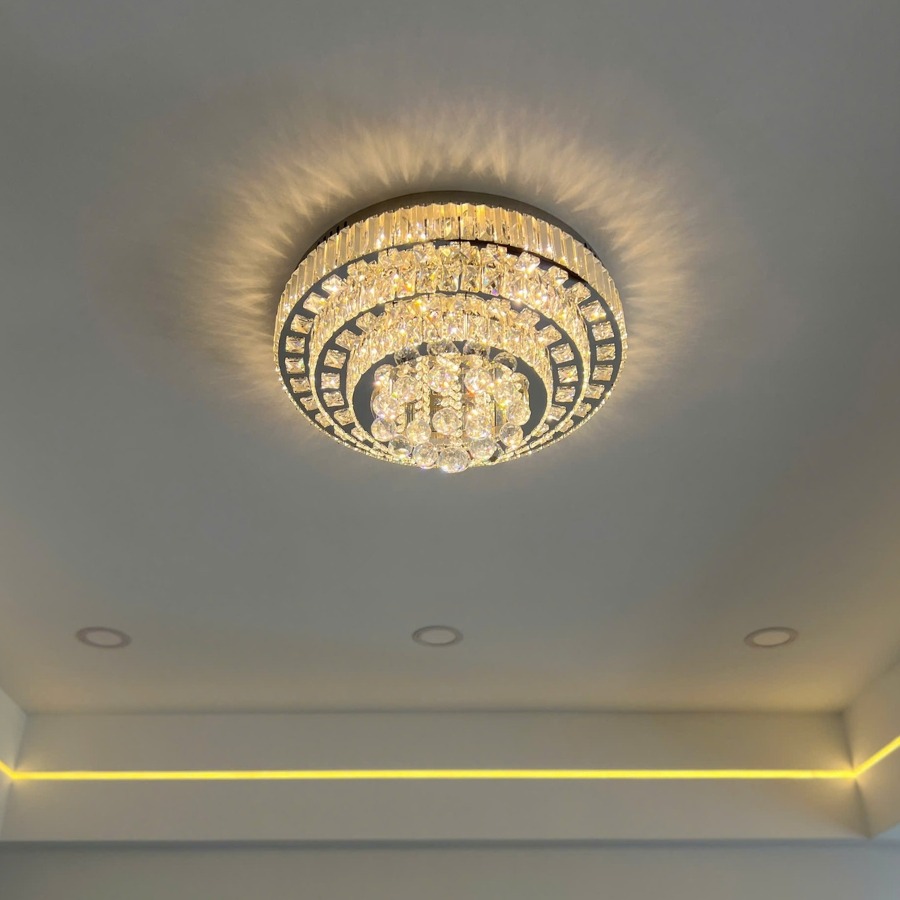 Đèn ốp trần pha lê An An Decor