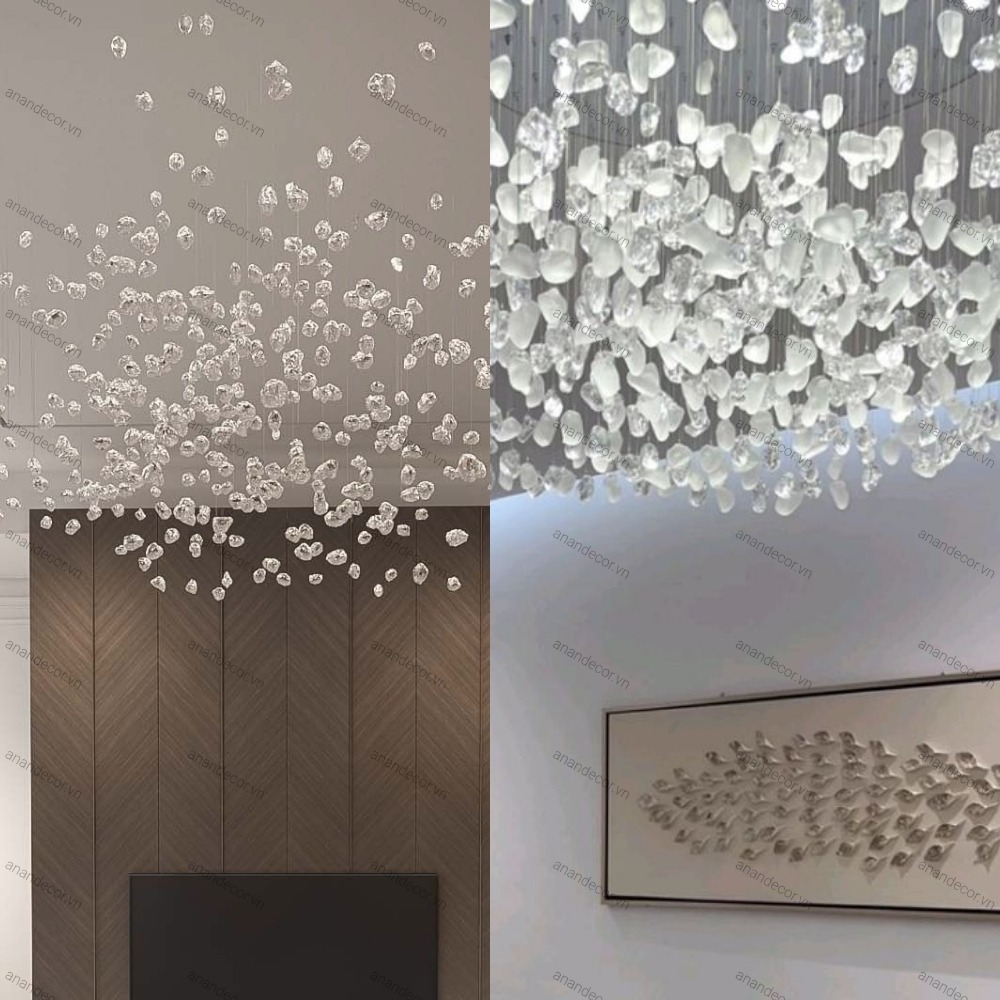 Đèn Đá Thủy Tinh Thiết Kế