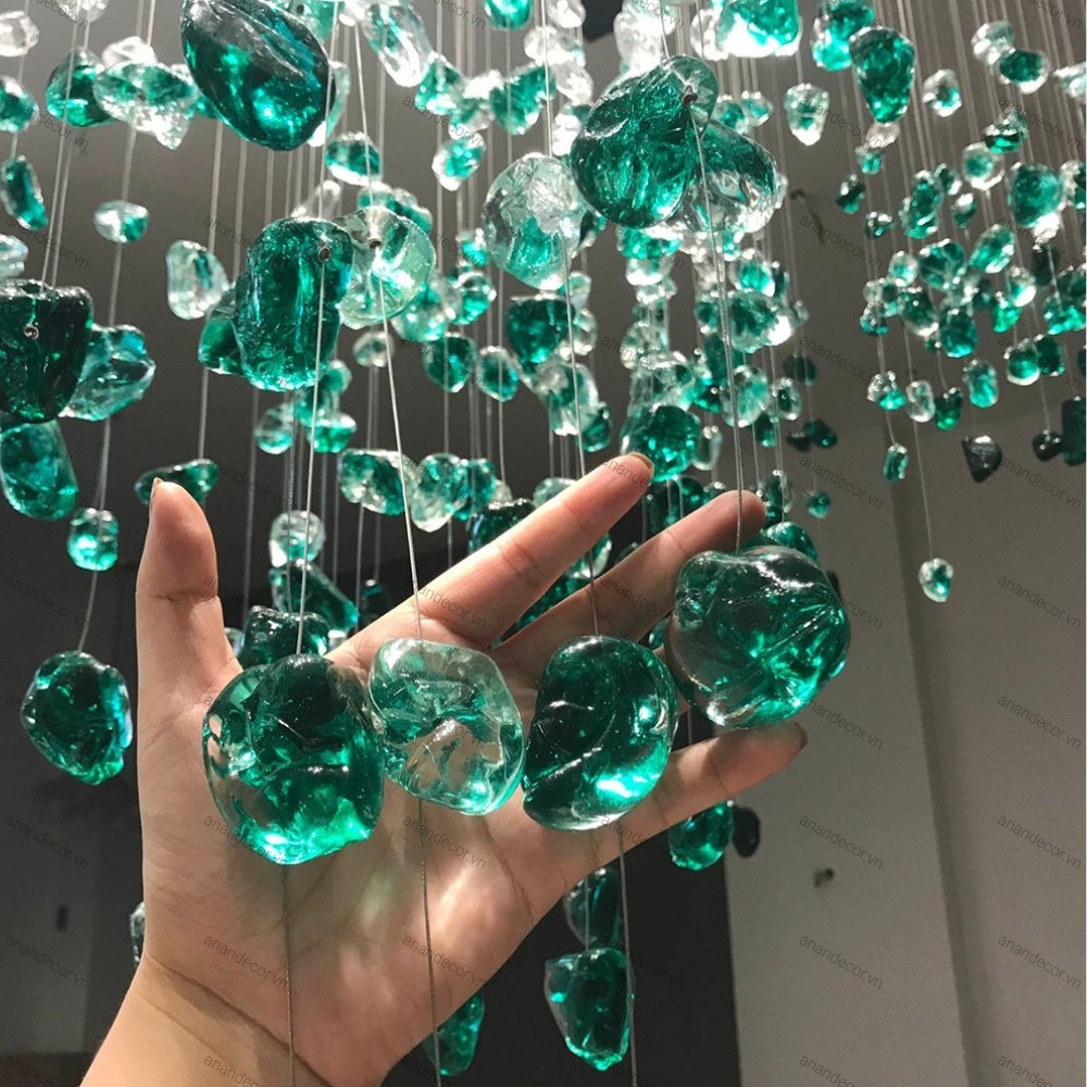 Đèn Đá Thủy Tinh Thiết Kế