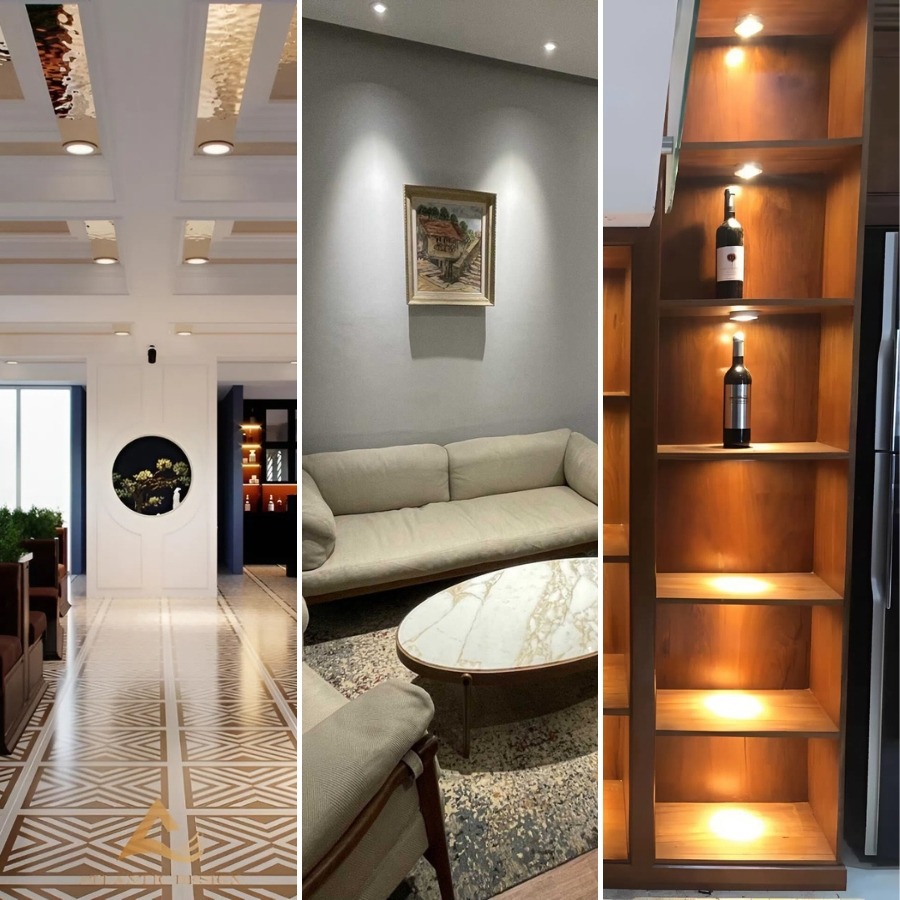 Đèn Led Âm Trần