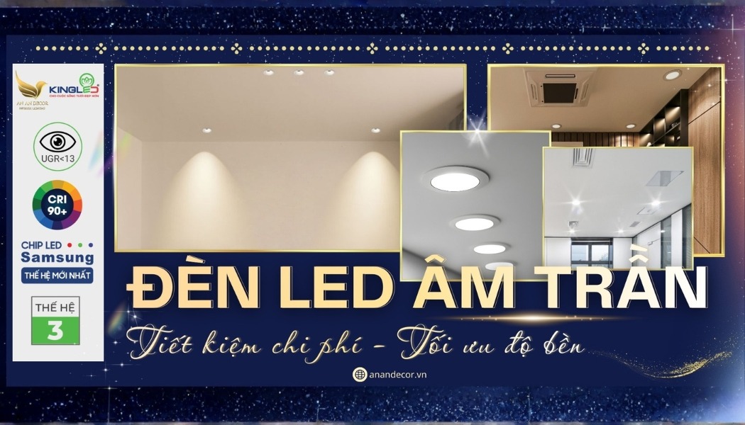 Đèn Led Âm Trần