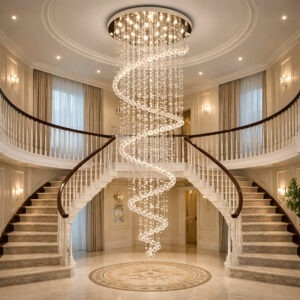 Đèn thả pha lê hạt thiết kế hiện đại HPL-09