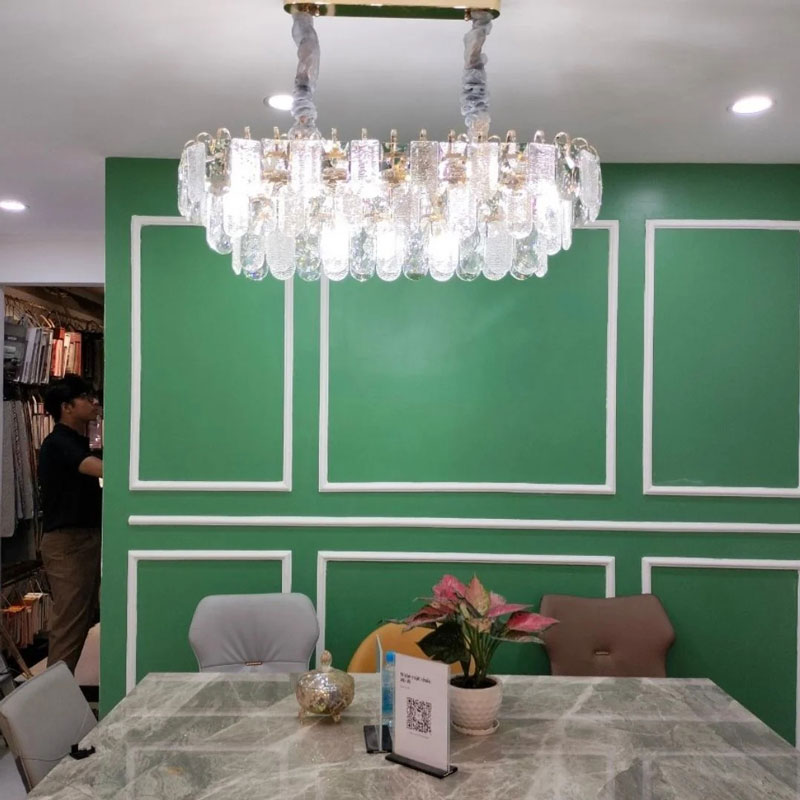 Đèn chùm thả pha lê cao cấp TPL6291 - Ảnh 5