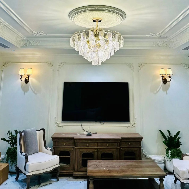 Đèn chùm thả pha lê cao cấp TPL6291 - Ảnh 4