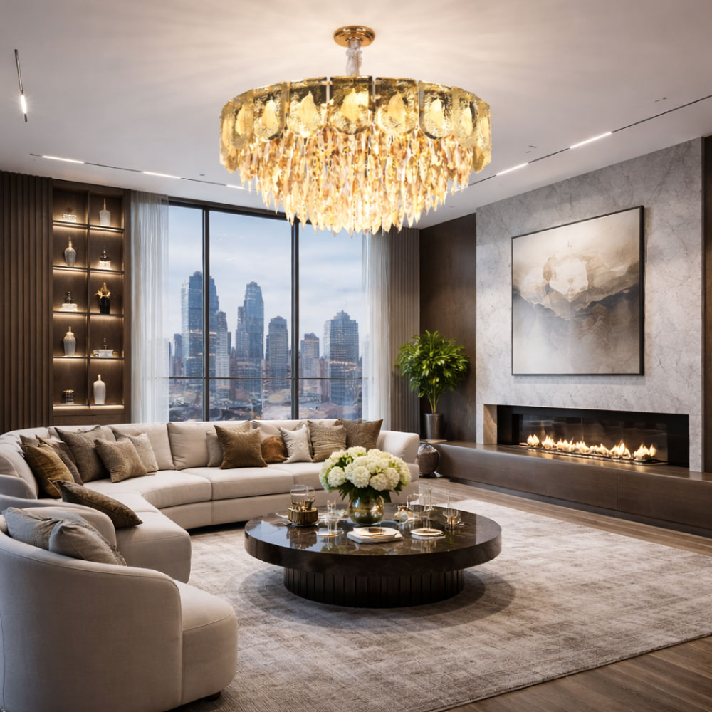 Đèn chùm thả pha lê cao cấp TPL-6211 - Ảnh 3