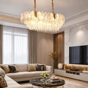 Đèn chùm thả pha lê cao cấp TPL8032