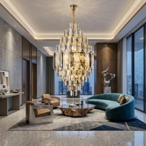 Đèn chùm thả pha lê cao cấp TPL-511329