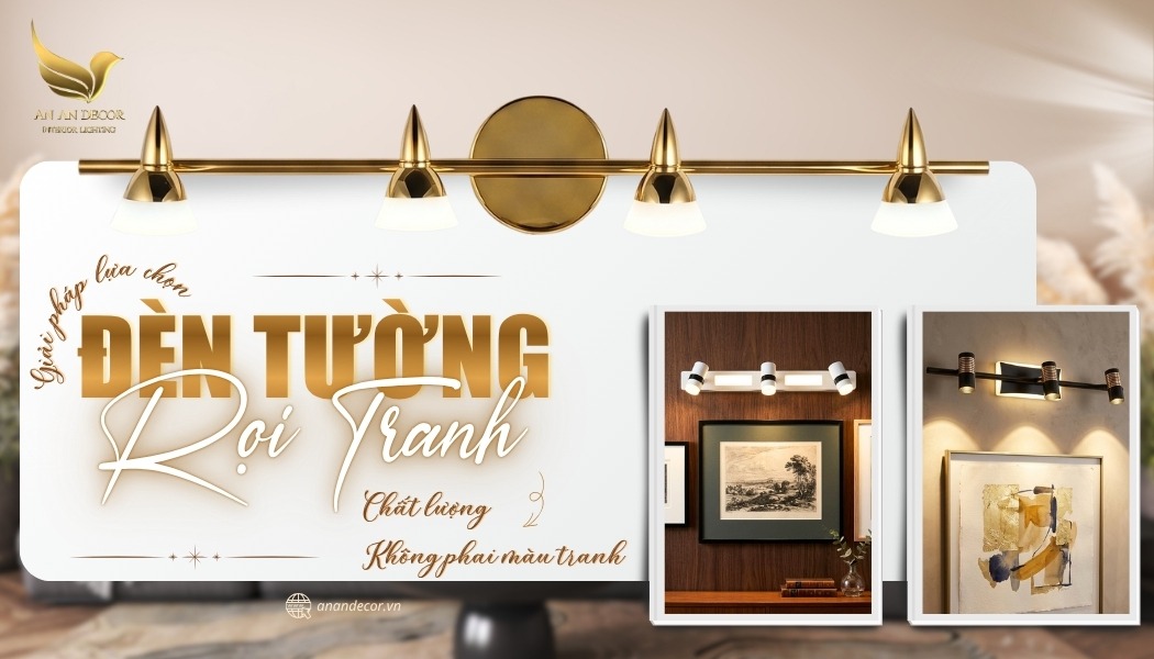 đèn rọi tranh
