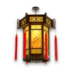 Đèn Thả Gỗ Phong Thủy ODG05C