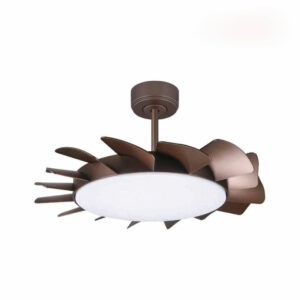 Quạt trần đèn 5 cánh kiểu dáng hiện đại QT-566M