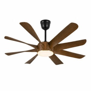 Quạt trần đèn 8 cánh kiểu dáng hiện đại QT-860-01K