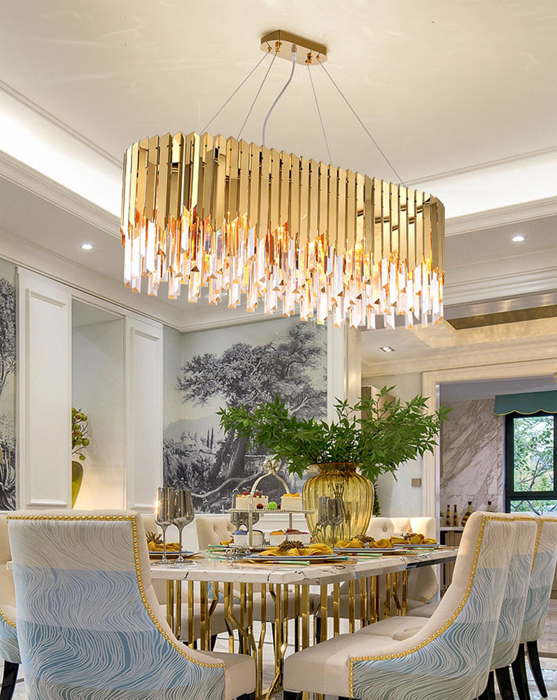 Nên chọn đèn chùm hay đèn thả cho bàn ăn - Lựa chọn nào vừa đẹp vừa tối ưu ánh sáng?