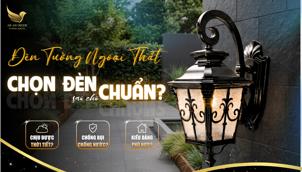 đèn tường ngoại thất